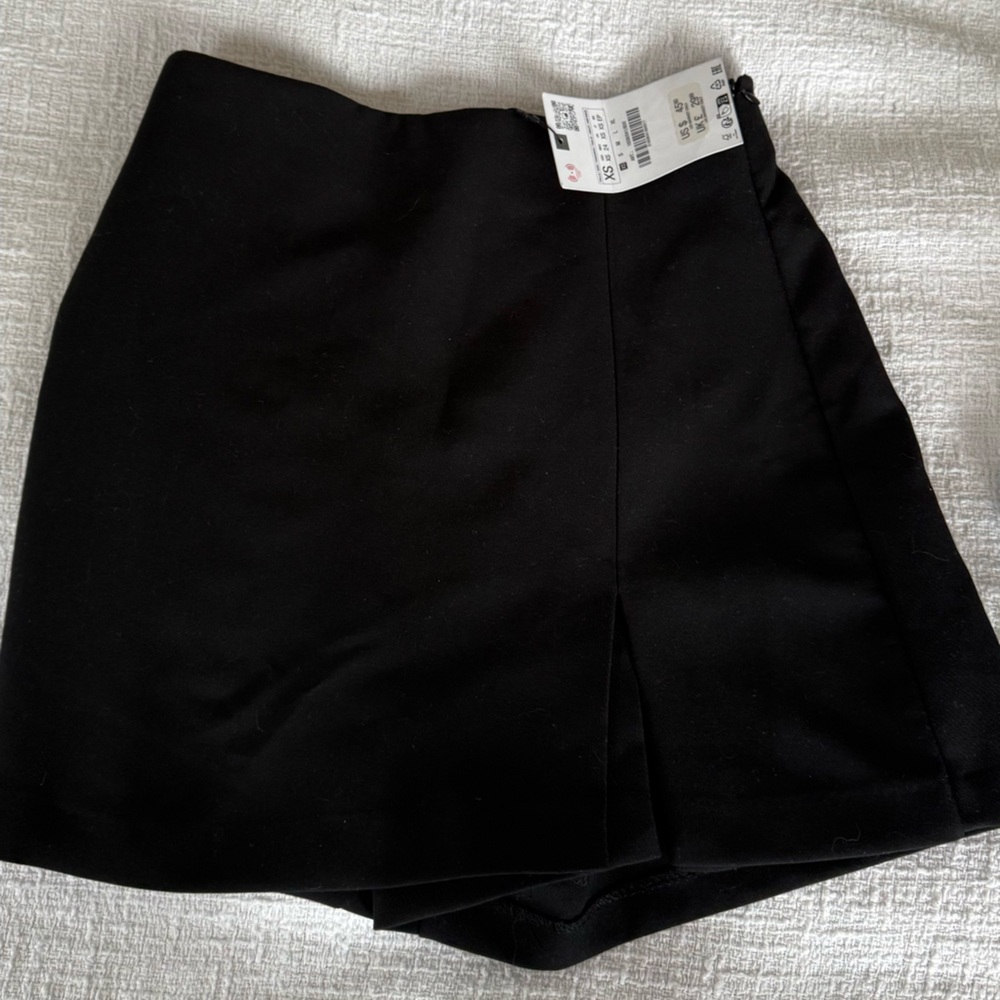 Zara Black Skort